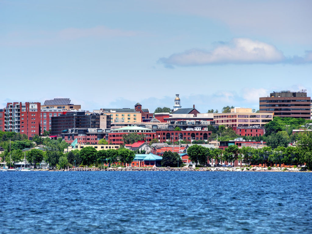 Photo of Burlington, Vermont waterfront