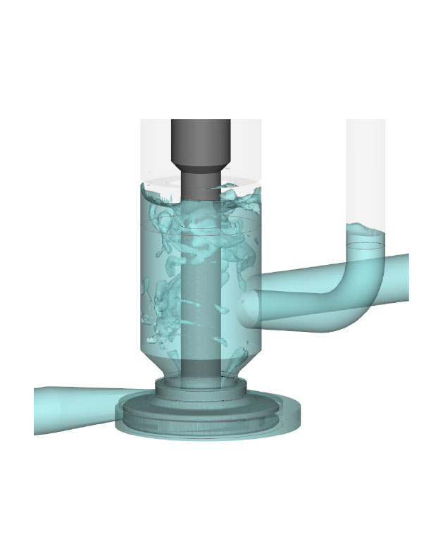 Engineering image of pump - CFD image -Hayward Tyler