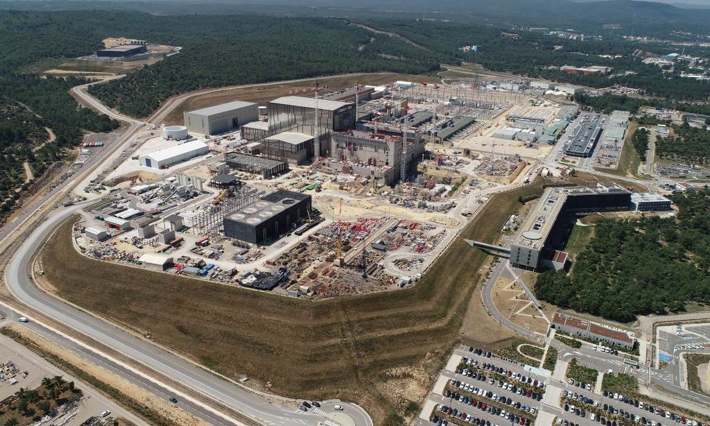ITER facility aerial image